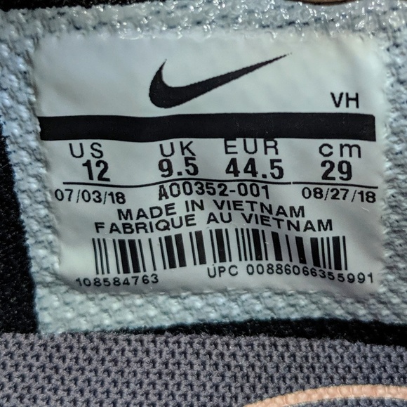 ⬇️ Nike Air Max Motion 2 Black/Rose Gold/Grey - Picture 6 of 6